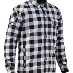 Jackets Street & Steel Mission Moto Shirt -Jackets Online store street steel mission moto shirt white black 2