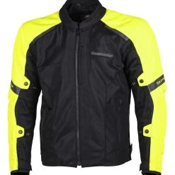 Waterproof Tour Master Draft Air 4 Jacket -Jackets Online store tour master draft air4 jacket black hi viz yellow